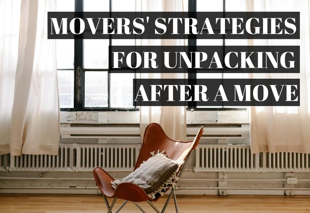 Movers' Strategies for Unpacking After a Move